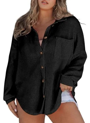 V Neck Long Sleeve Shirt III, Black