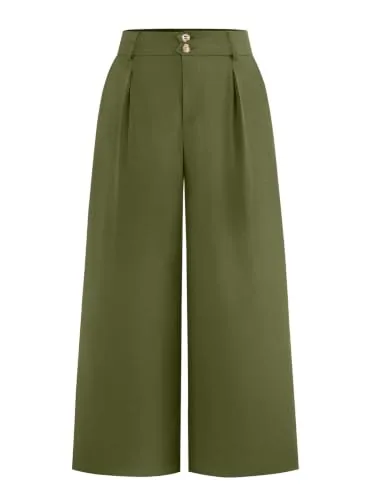High Waist Pants II, Jungle Green