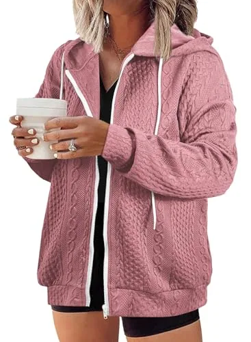 Drawstring Jacket, Pink