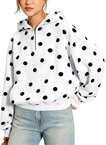 Collared Long Sleeve Sweatshirt, White