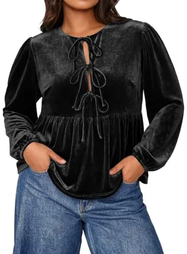 Velvet Top, Black