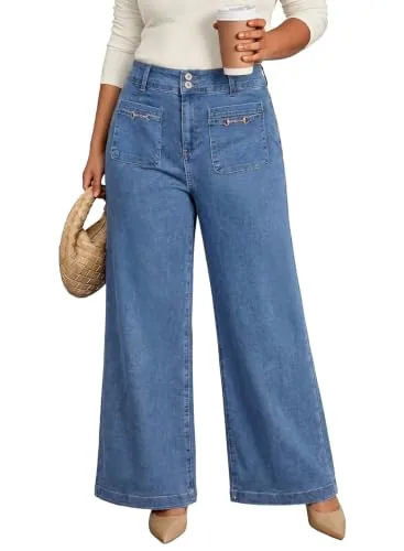 High Waist Jeans III, Sky Blue