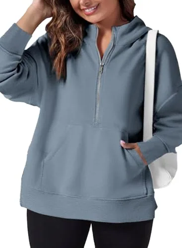 Collared Hoodie, Dusk Blue