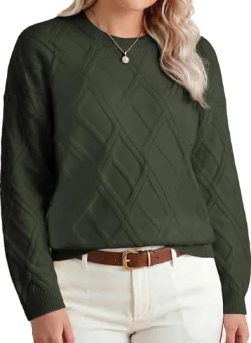 Crew Neck Sweater III, Green