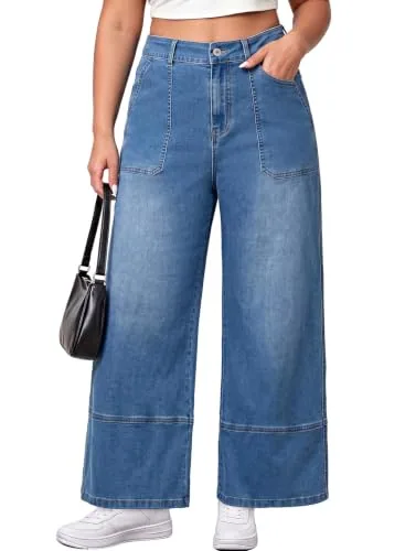 High Waist Jeans IV, Dark Blue