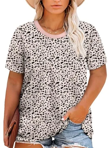 Polka Dot Loose Shorts, Apricot