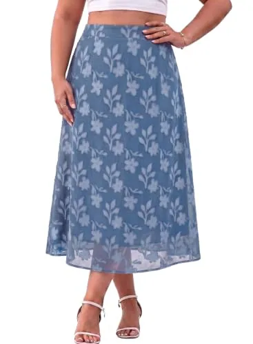 Skirt, Sky Blue