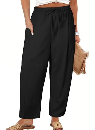 Elastic Waist Pants II, Black