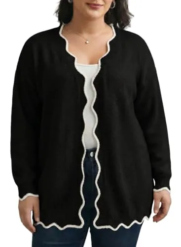 V Neck Sleeveless Cardigan, Black