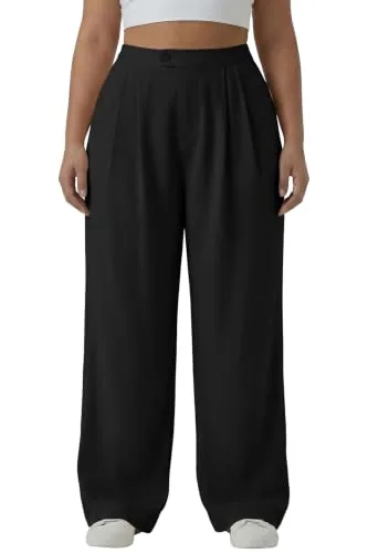 High Waist Dress V, Black