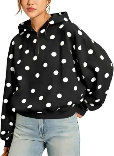 Collared Long Sleeve Sweatshirt, Black