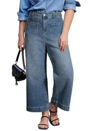 High Waist Jeans, Blue