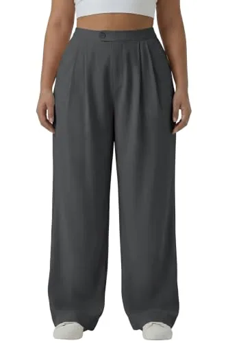 High Waist Dress V, Medium Grey